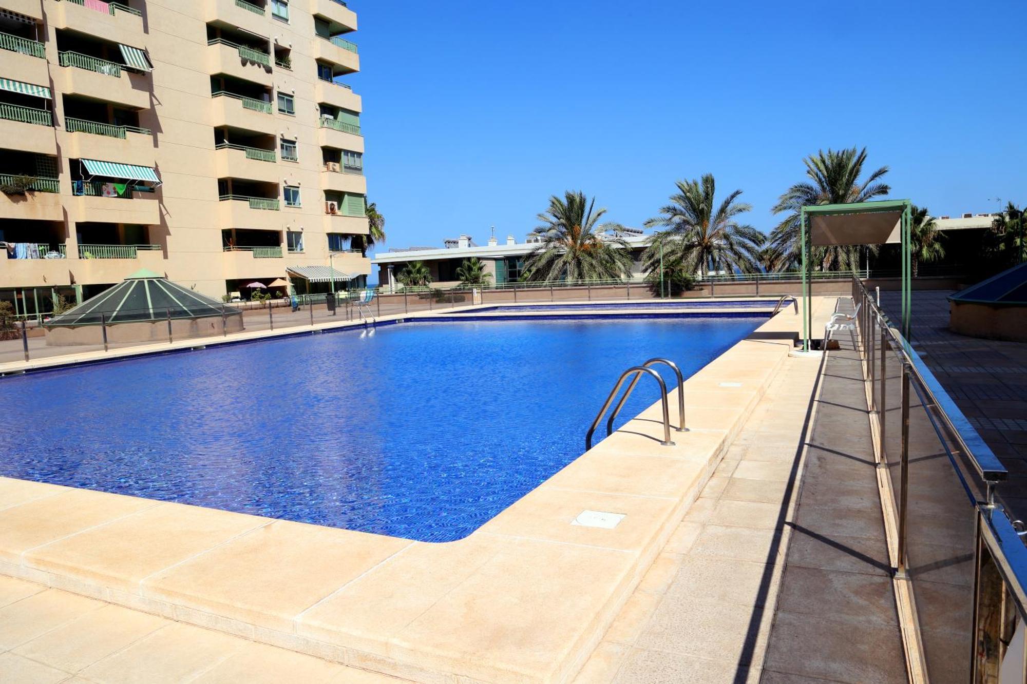 Apartamento Dos Habitaciones Primera Linea De Playa Valencia Exterior foto